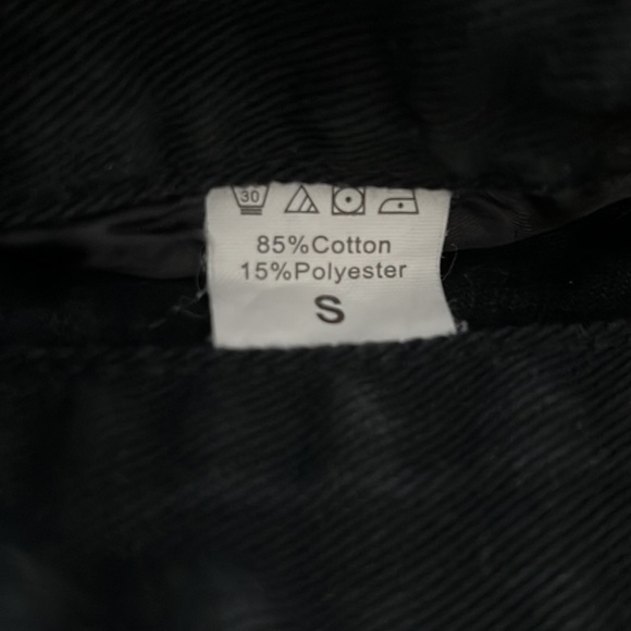 Black Jean Shorts - Picture 3 of 3